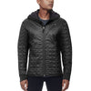 Icebreaker Men's Black MerinoLOFT Helix Long Sleeve Zip Hood