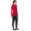 Under Armour Women's Red ColdGear Fitted L/S Mock