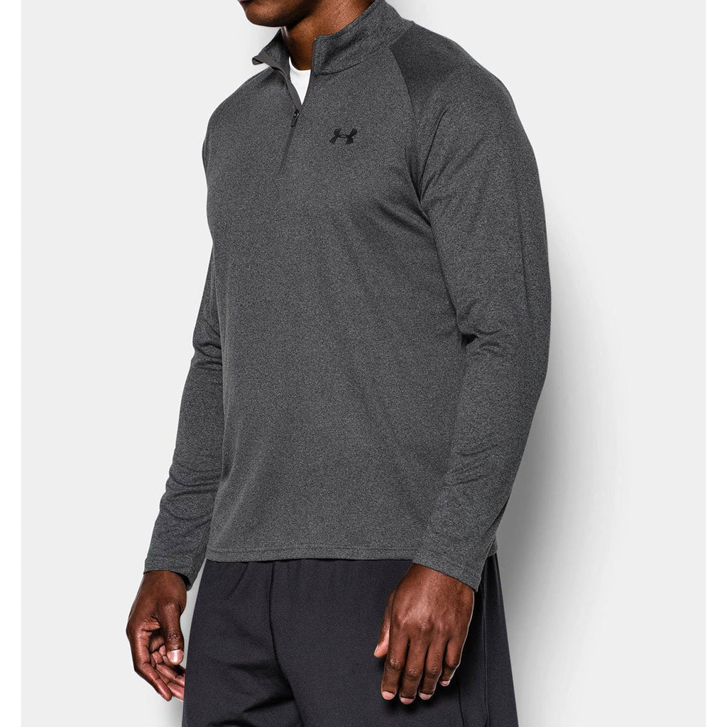 Under Armour Men's Carbon Heather Tech Quarter Zip