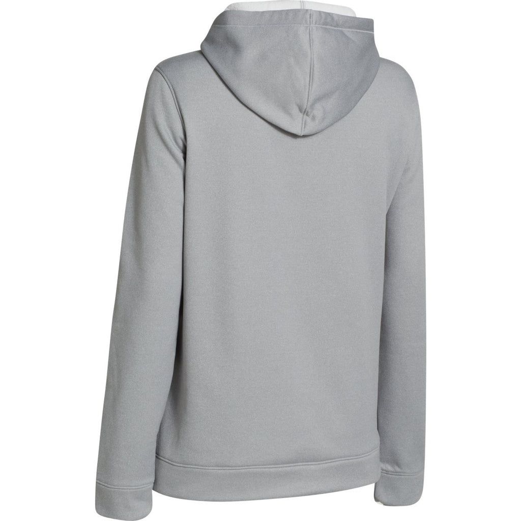 Under Armour Women's True Gray Heather Storm Armour Fleece Hoodie