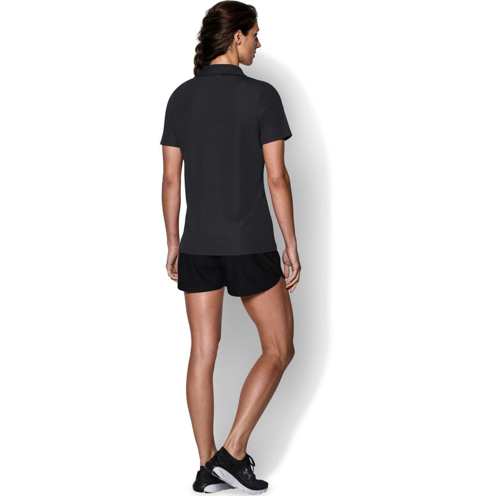 Under Armour Women's Black Performance Team Polo