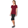 Under Armour Women's Cardinal S/S Locker Tee