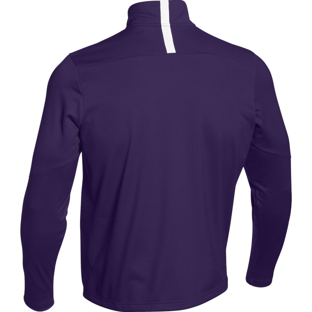 Under Armour Men's Purple Qualifier Quarter Zip