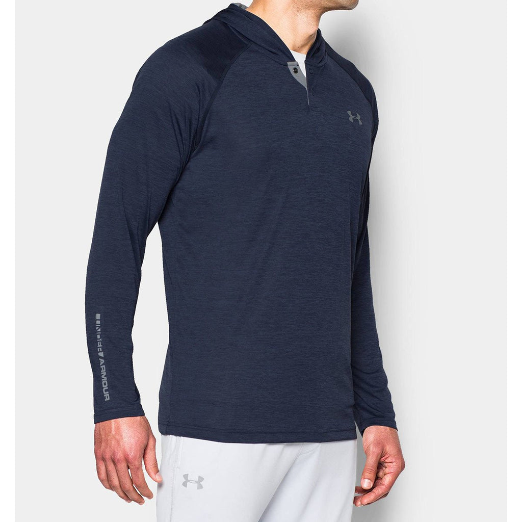 Under Armour Men's Midnight Navy UA Tech Popover Hoodie