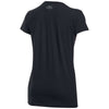 Under Armour Women's Black Cotton Stretch T-Shirt