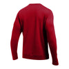 Under Armour Men's Red Hustle Fleece Crew Neck Sweatshirt