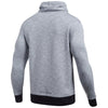 Under Armour Men's True Grey Heather Baseline Funnel Neck