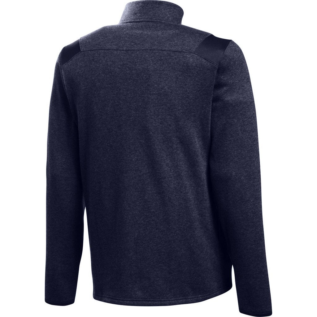 Under Armour Men's Midnight Navy Hustle Fleece 1/4 Zip