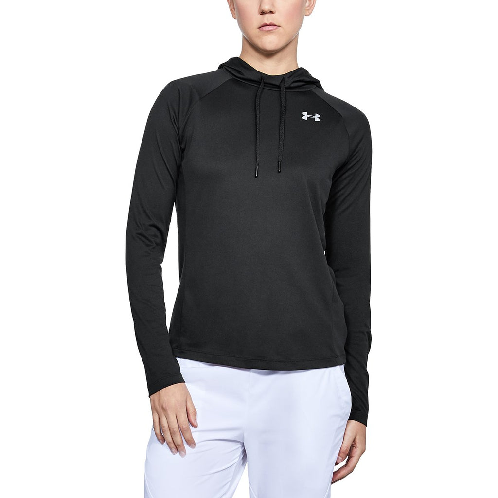 Under Armour Women's Black Tech 2.0 Long Sleeve Hoodie