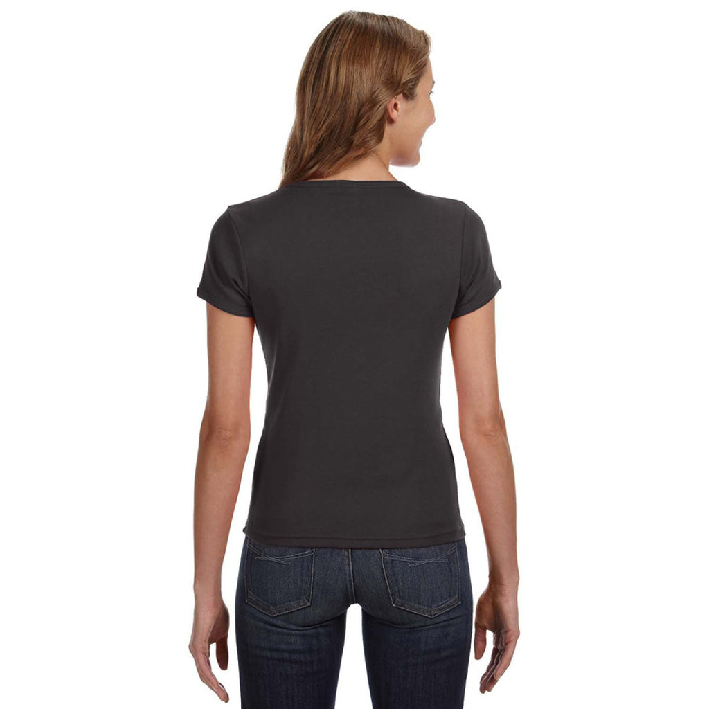 Anvil Women's Smoke Scoop T-Shirt