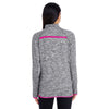 Holloway Women's Carbon Heather/Power Pink Force Training Top