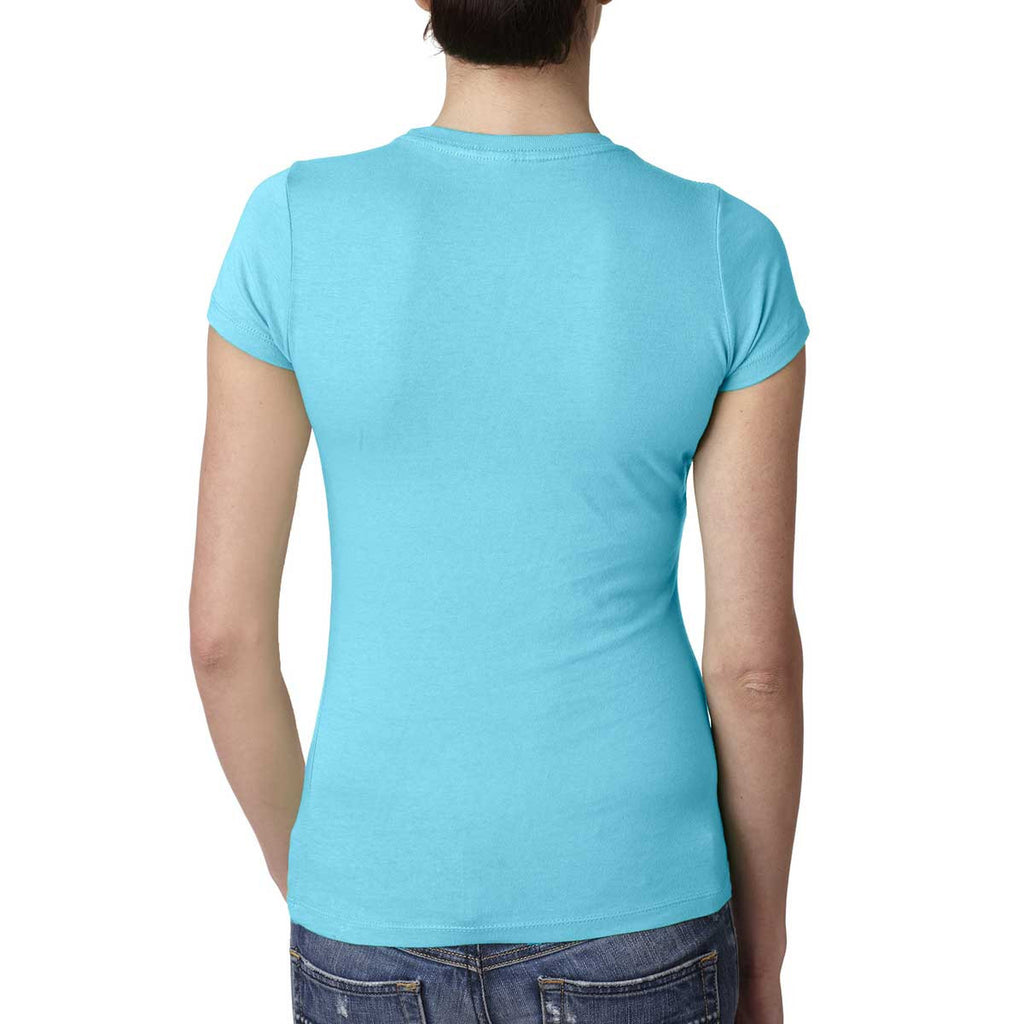 Next Level Women's Tahiti Blue Perfect Tee