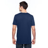 Anvil Men's Navy 3.2 oz. Featherweight Short-Sleeve T-Shirt