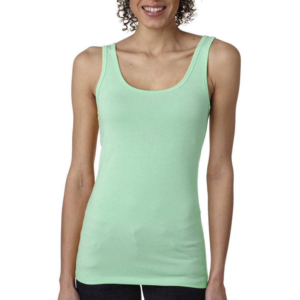 Next Level Women's Mint Jersey Tank Top