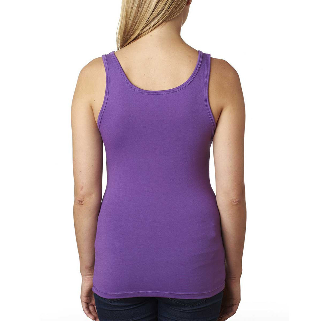 Next Level Women's Purple Berry Jersey Tank Top