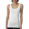 Next Level Women's White Jersey Tank Top