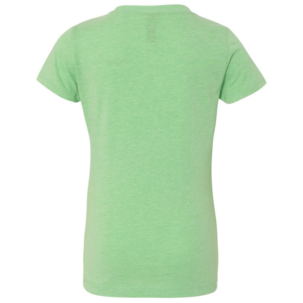 Next Level Girl's Apple Green Princess CVC Tee