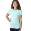 Next Level Girl's Ice Blue Princess CVC Tee