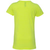 Next Level Girl's Neon Yellow Princess CVC Tee