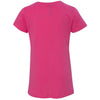 Next Level Girl's Raspberry Adorable V-Neck Tee