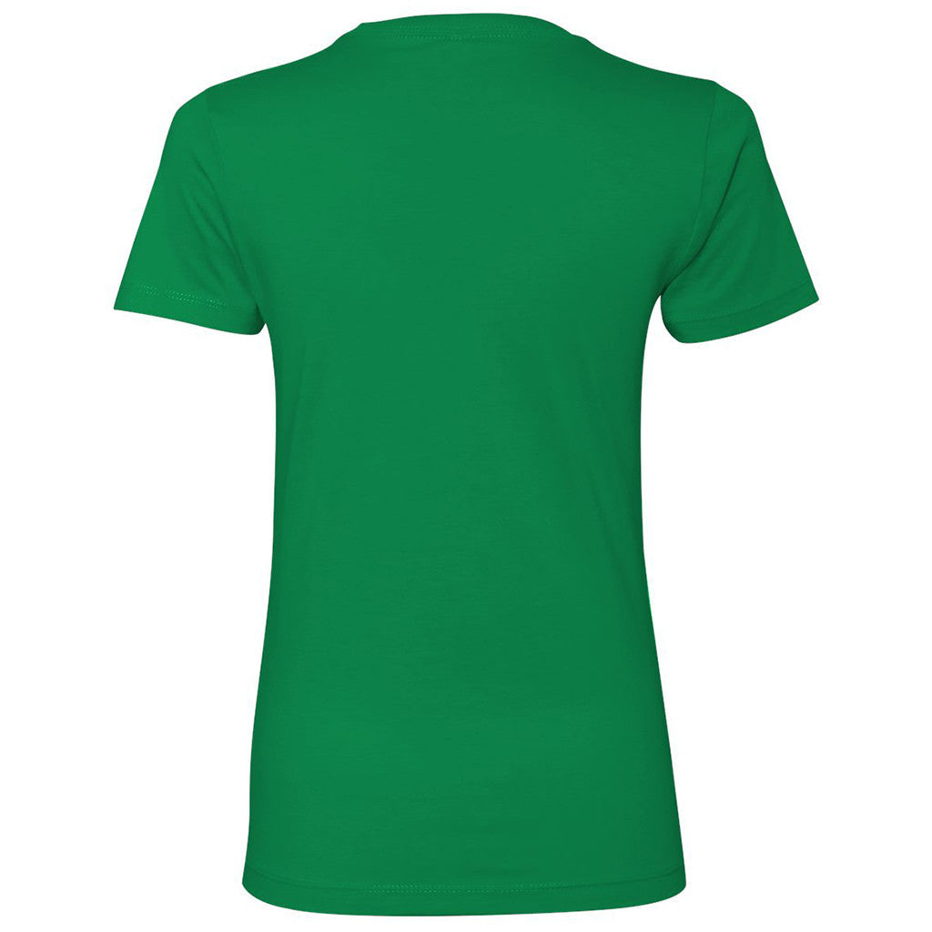 Next Level Women's Kelly Green Boyfriend Tee