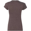 Next Level Women's Espresso Poly/Cotton Short-Sleeve Tee