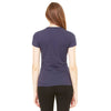 Bella + Canvas Women's Navy Jersey Short-Sleeve T-Shirt