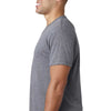 Next Level Men's Premium Heather Triblend V Neck Tee