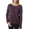 Next Level Women's Plum Terry Long-Sleeve Scoop Tee