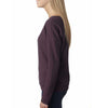 Next Level Women's Plum Terry Long-Sleeve Scoop Tee