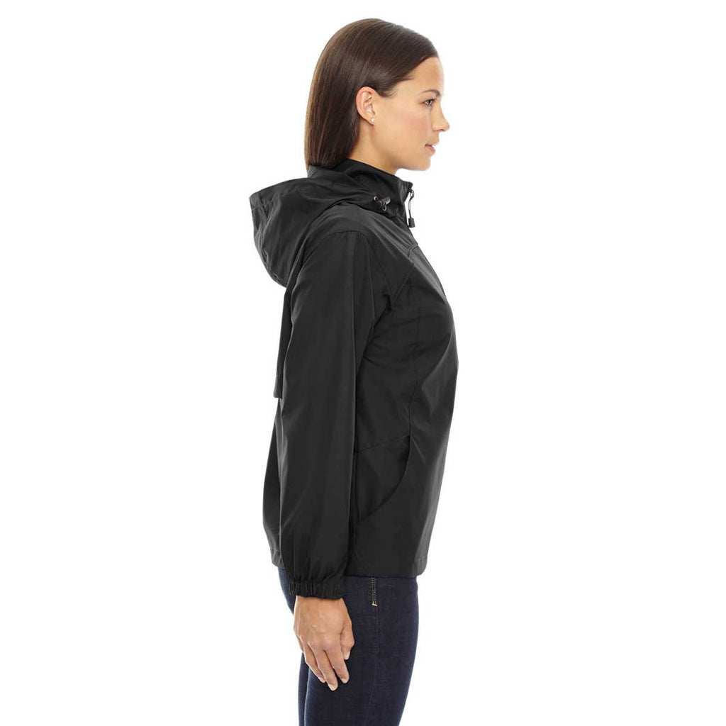 North End Women's Black Techno Lite Jacket