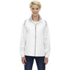 North End Women's White Endurance Lightweight Colorblock Jacket