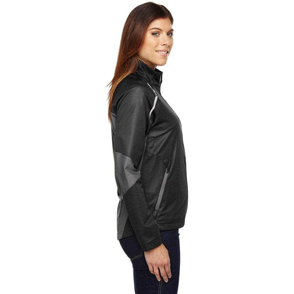 North End Women's Black Dynamo Performance Hybrid Jacket