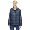 North End Women's Night Locale Lightweight City Plaid Jacket