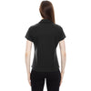 North End Women's Black Evap Quick Dry Performance Polo