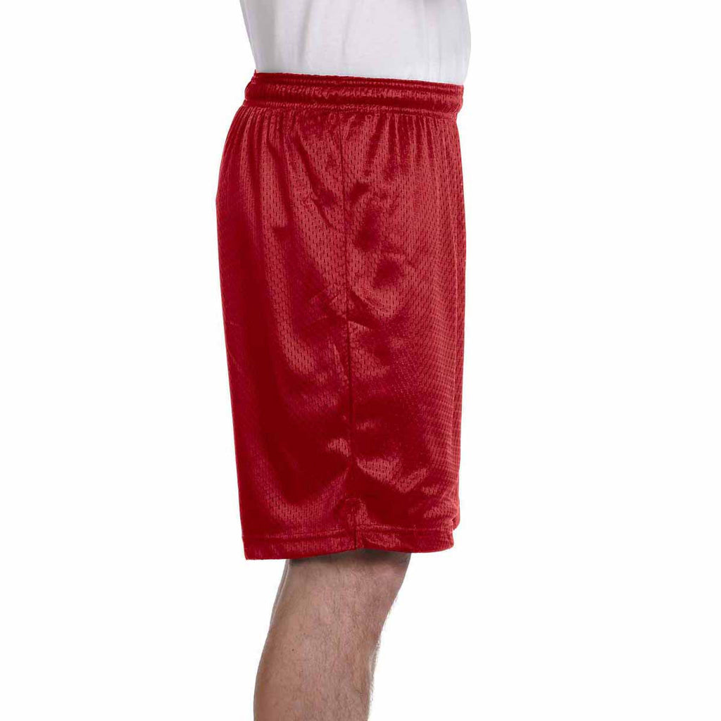 Champion Men's Scarlet 3.7-Ounce Mesh Short