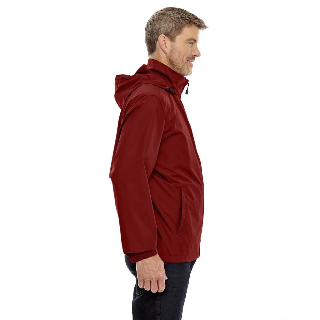 North End Men's Molten Red Techno Lite Jacket