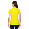 Anvil Women's Neon Yellow Lightweight T-Shirt