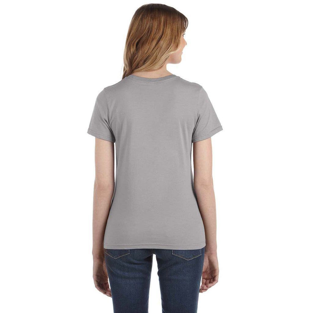 Anvil Women's Silver Lightweight T-Shirt