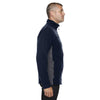 North End Men's Midnight Navy Microfleece Jacket