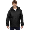 North End Men's Black Insulated Jacket