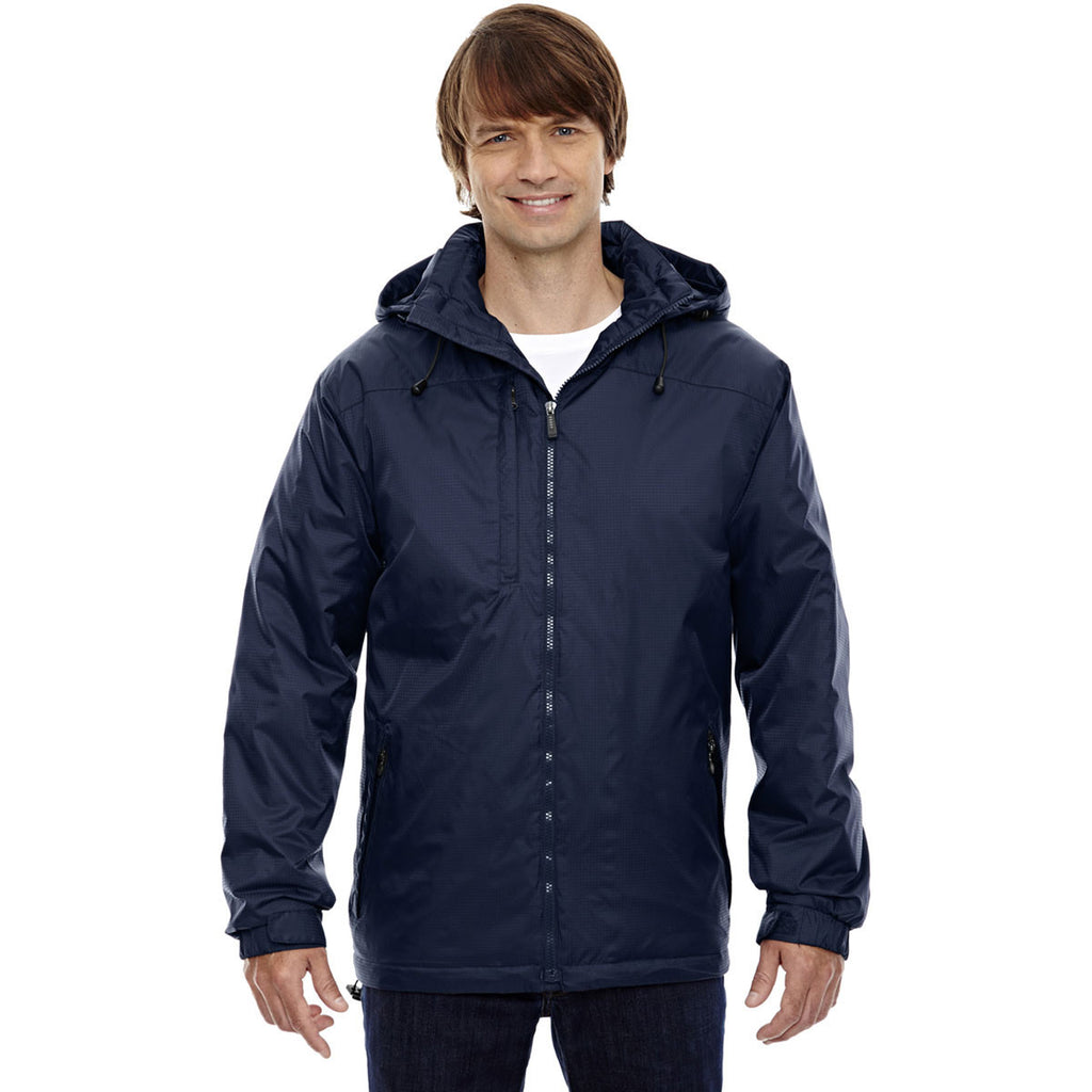 North End Men's Midnight Navy Insulated Jacket