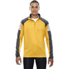 North End Men's Campus Gold Quick Performance Interlock Half-Zip Top