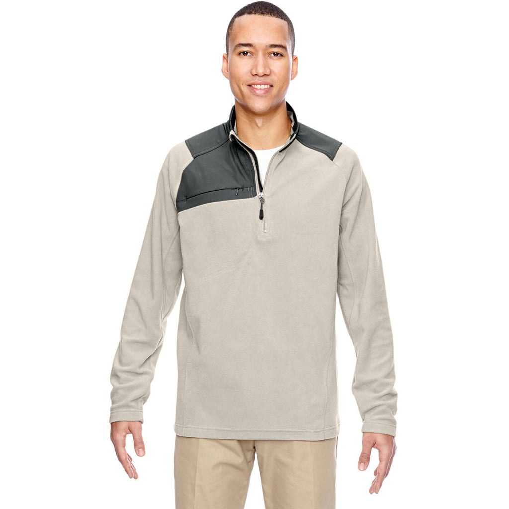 North End Men's Stone Excursion Fleece Half-Zip