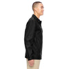 North End Men's Black Excursion Ambassador Lightweight Jacket with Fold Down Collar