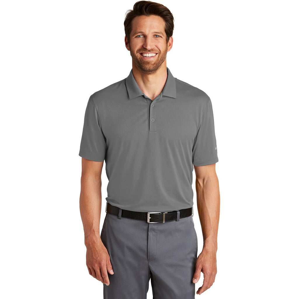 Nike Men's Dark Grey Dri-Fit Legacy Polo