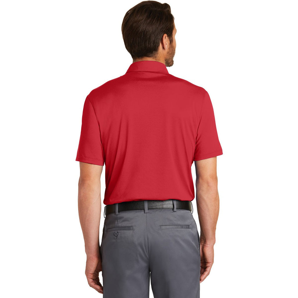 Nike Men's Gym Red Dri-Fit Legacy Polo