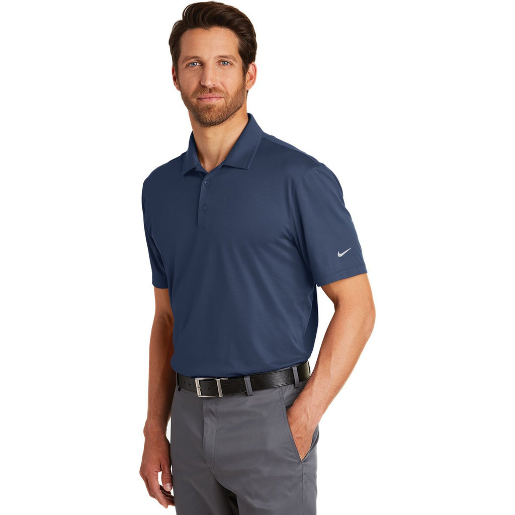 Nike Men's Midnight Navy Dri-Fit Legacy Polo