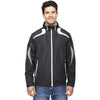 North End Men's Black Impact Active Lite Colorblock Jacket