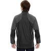 North End Men's Black Lightweight Bonded Performance Hybrid Jacket